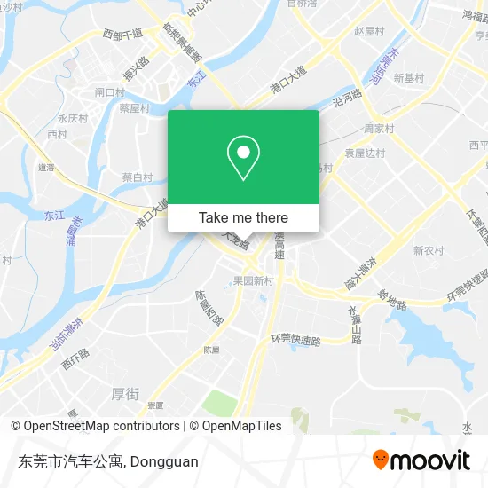 东莞市汽车公寓 map