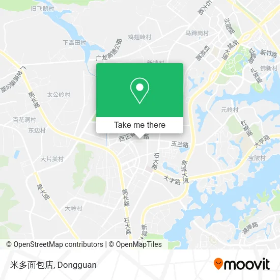 米多面包店 map