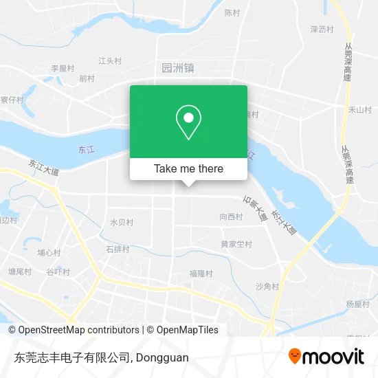 东莞志丰电子有限公司 map