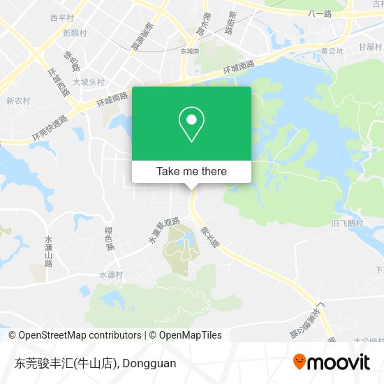 东莞骏丰汇(牛山店) map