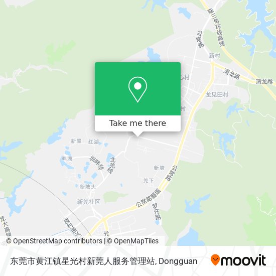 东莞市黄江镇星光村新莞人服务管理站 map