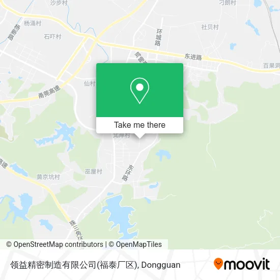 领益精密制造有限公司(福泰厂区) map