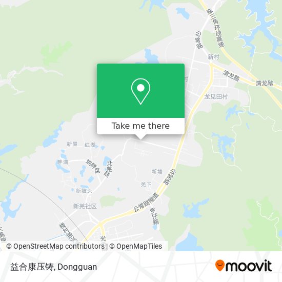 益合康压铸 map