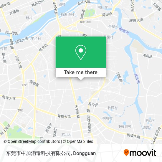 东莞市中加消毒科技有限公司 map