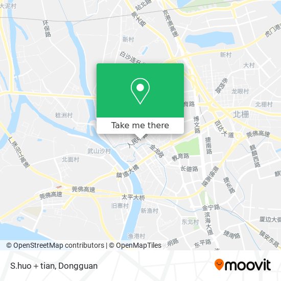 S.huo＋tian map