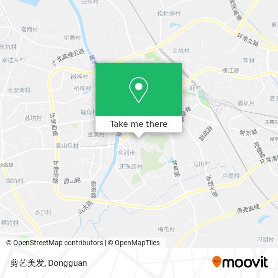 剪艺美发 map