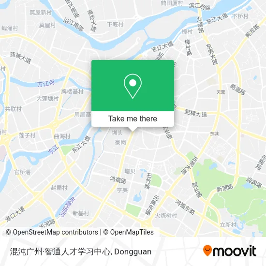 混沌广州·智通人才学习中心 map