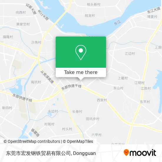 东莞市宏发钢铁贸易有限公司 map
