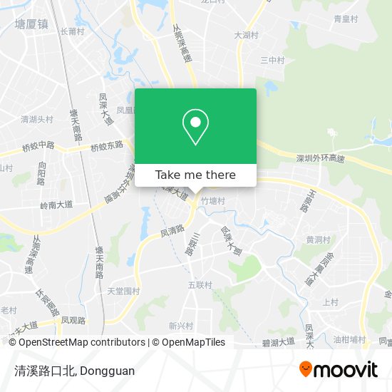 清溪路口北 map