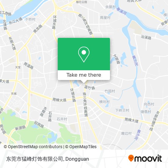 东莞市猛峰灯饰有限公司 map