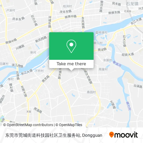 东莞市莞城街道科技园社区卫生服务站 map