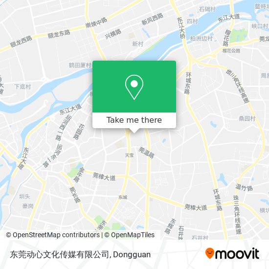 东莞动心文化传媒有限公司 map