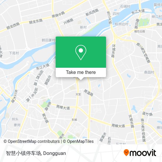 智慧小镇停车场 map