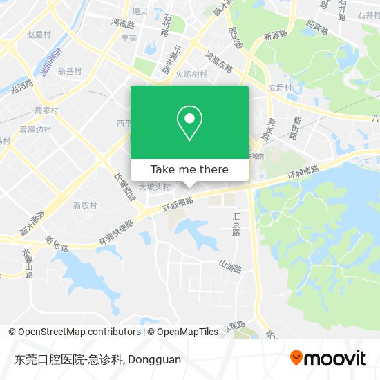 东莞口腔医院-急诊科 map