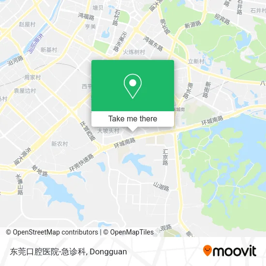 东莞口腔医院-急诊科 map