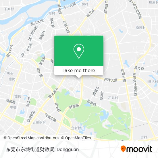 东莞市东城街道财政局 map