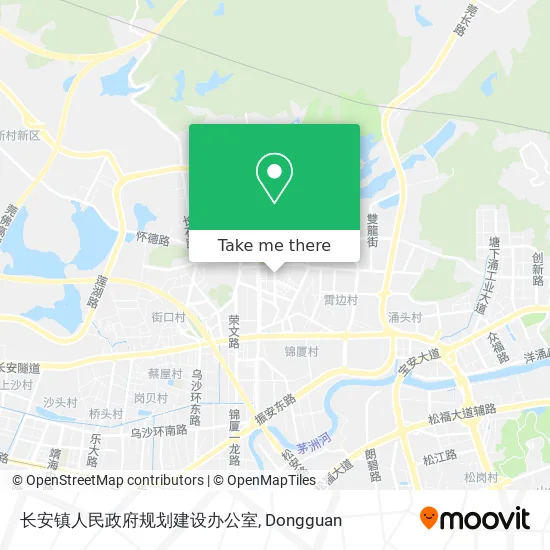 长安镇人民政府规划建设办公室 map