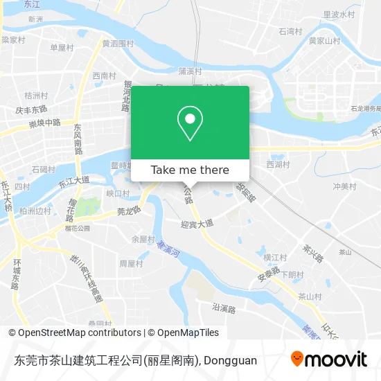 东莞市茶山建筑工程公司(丽星阁南) map