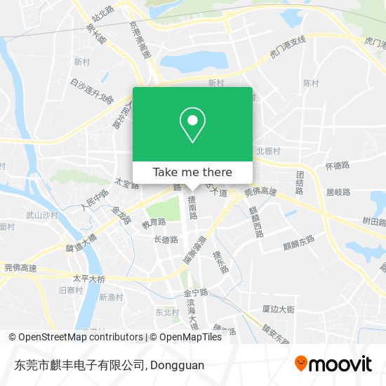 东莞市麒丰电子有限公司 map