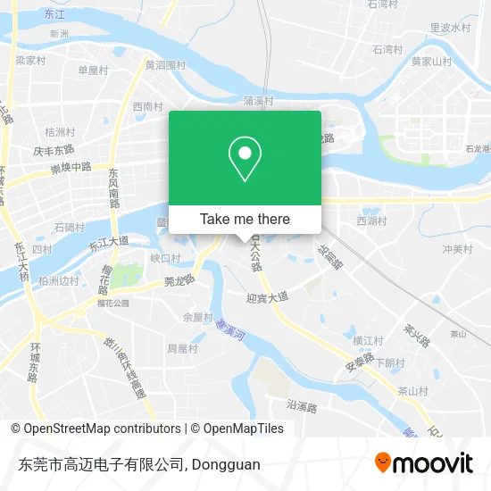 东莞市高迈电子有限公司 map