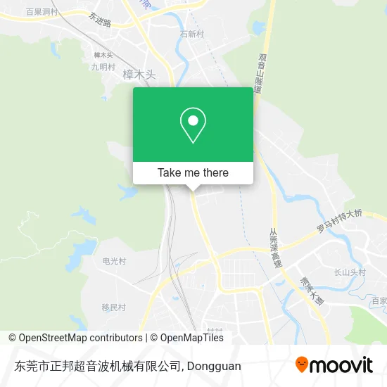 东莞市正邦超音波机械有限公司 map