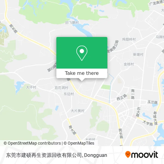 东莞市建硕再生资源回收有限公司 map