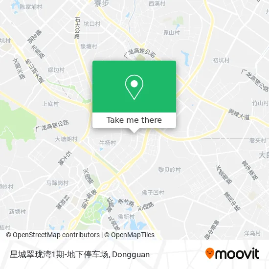 星城翠珑湾1期-地下停车场 map