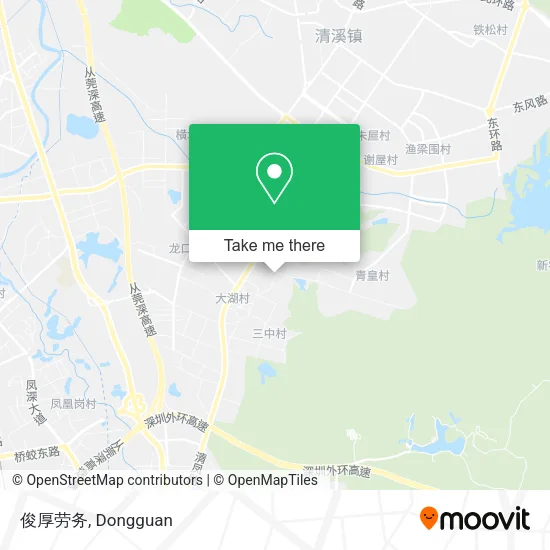 俊厚劳务 map