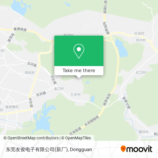 东莞友俊电子有限公司(新厂) map