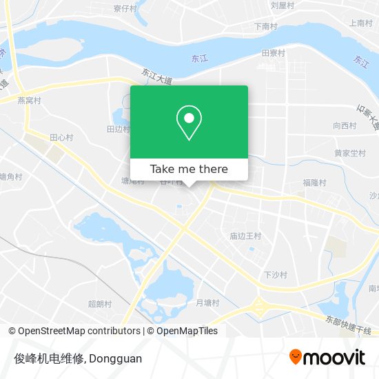 俊峰机电维修 map