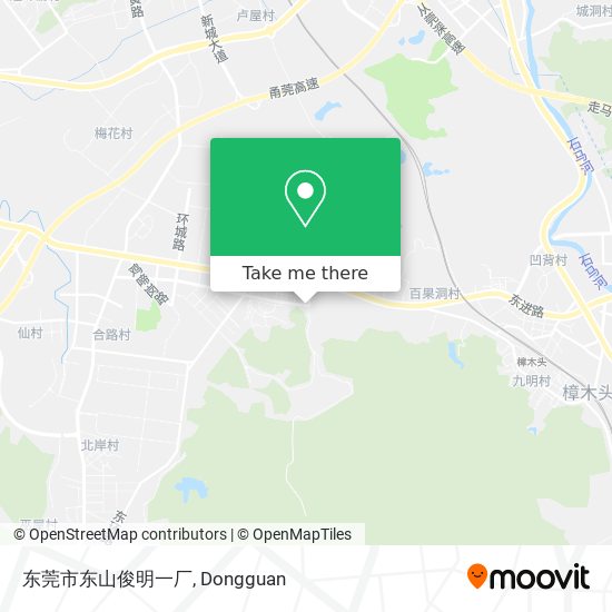 东莞市东山俊明一厂 map