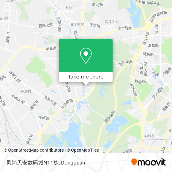 凤岗天安数码城N11栋 map