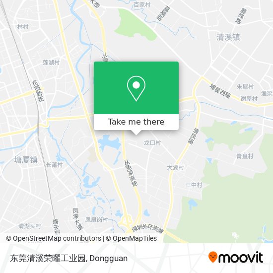 东莞清溪荣曜工业园 map