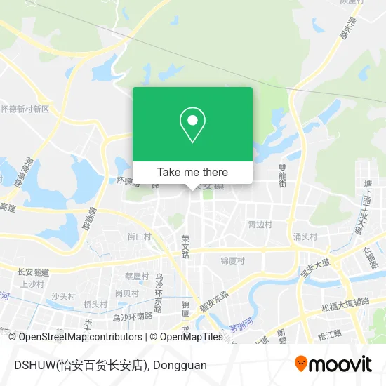 DSHUW(怡安百货长安店) map