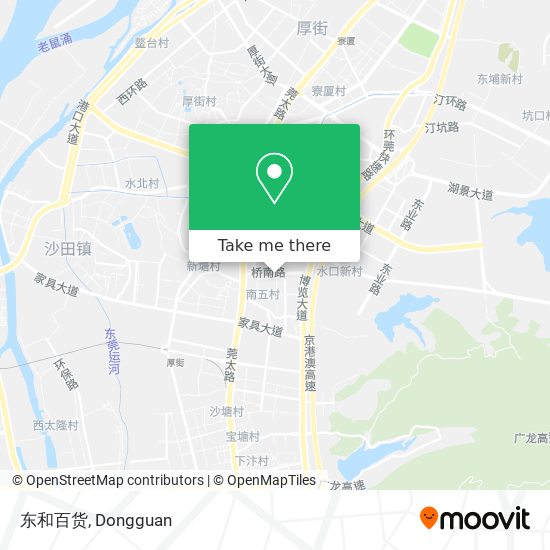 东和百货 map