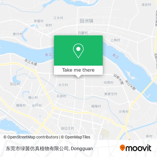 东莞市绿茵仿真植物有限公司 map