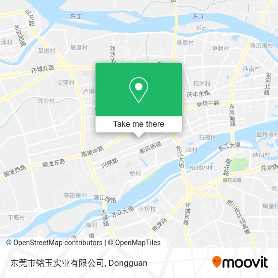 东莞市铭玉实业有限公司 map