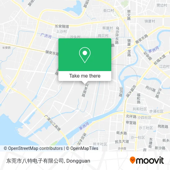 东莞市八特电子有限公司 map