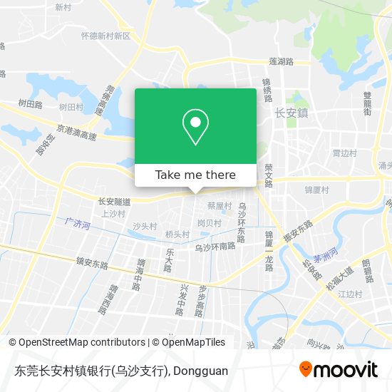 东莞长安村镇银行(乌沙支行) map
