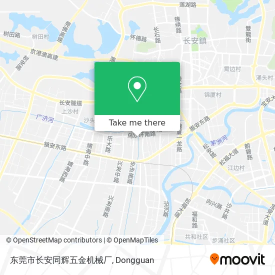 东莞市长安同辉五金机械厂 map