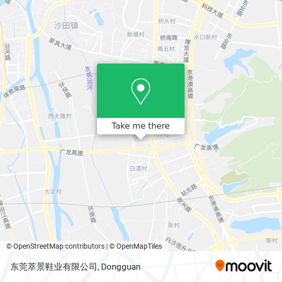东莞萃景鞋业有限公司 map