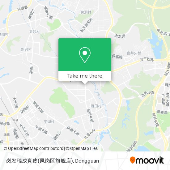 岗发瑞成真皮(凤岗区旗舰店) map