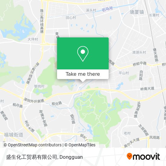 盛生化工贸易有限公司 map