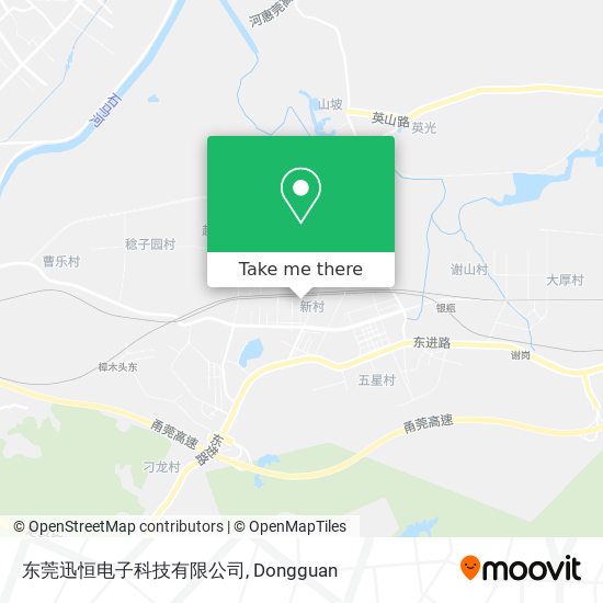 东莞迅恒电子科技有限公司 map
