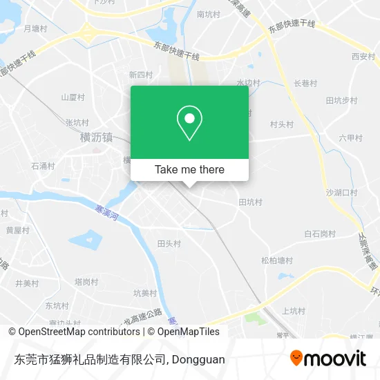 东莞市猛狮礼品制造有限公司 map
