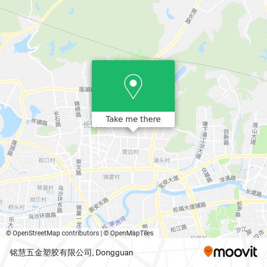 铭慧五金塑胶有限公司 map