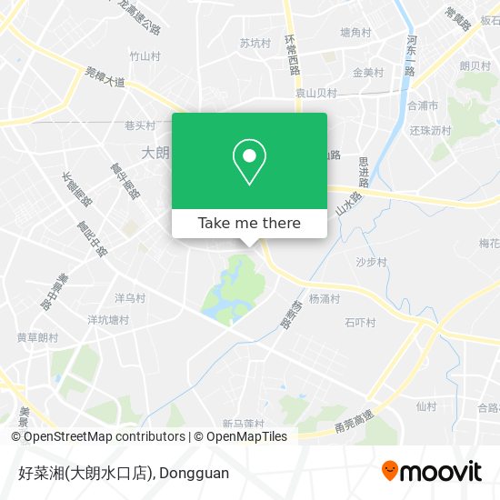 好菜湘(大朗水口店) map