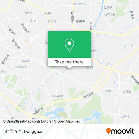 励展五金 map