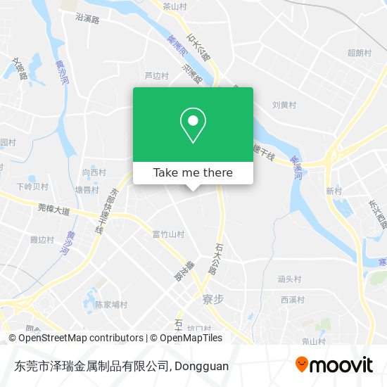 东莞市泽瑞金属制品有限公司 map