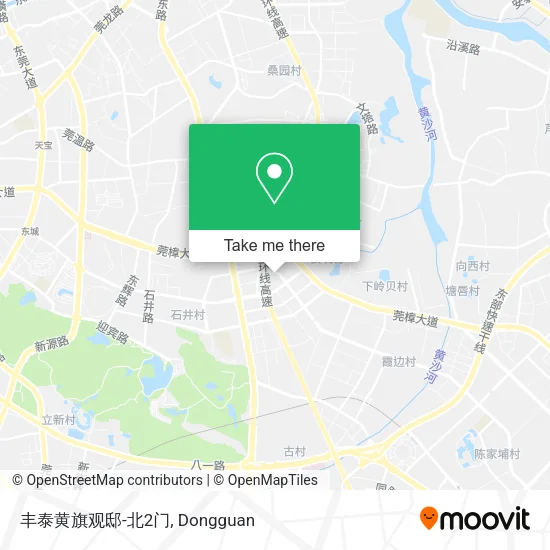 丰泰黄旗观邸-北2门 map